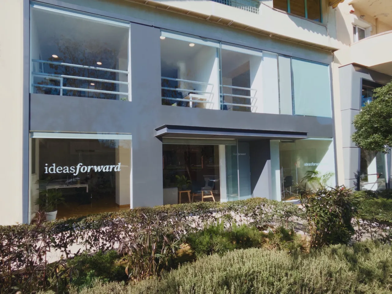 The offices of Ideas Forward.